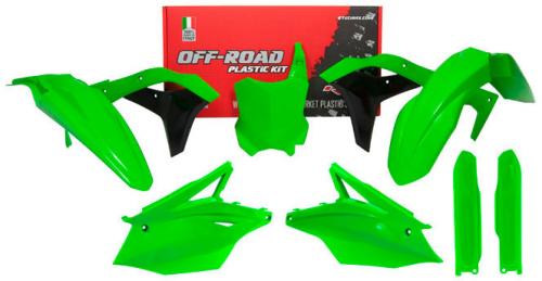 RTECH PLASTICS KIT 6 PCS KAWASAKI NEON GREEN 563225609
