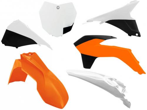 RTECH PLASTICS KIT 6 PCS W/AIRBOX KTM (OE)