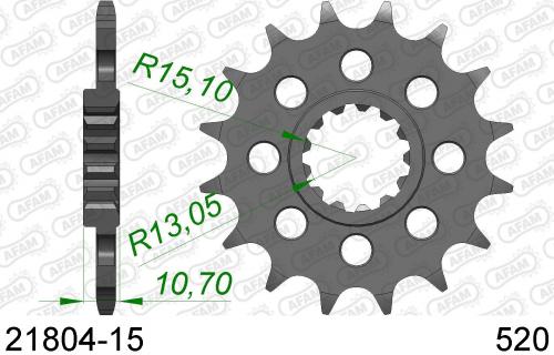 AFAM FRONT 15T, 520 AF12180415