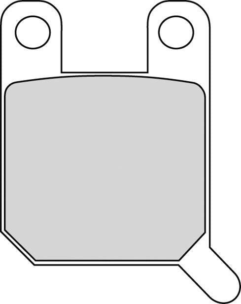 FERODO FDB2107P BRAKE PADS ORGANIC