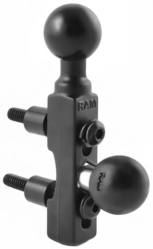 RAM MOUNTS RAM CYCLE HANDLEBAR BASE W 2 BALLS