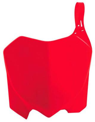 RTECH FRONT NUMBER PLATE HONDA RED 565210140