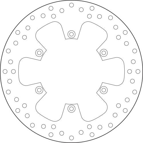 BREMBO BRAKE DISC, 68B407F0