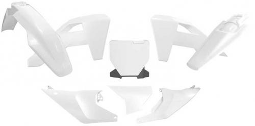 RTECH PLASTIC KIT 6 PCS HUSQVARNA WHITE RKITHSQBN0525