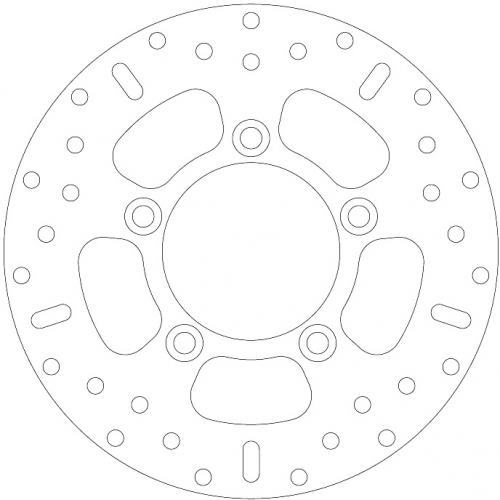 EBC BRAKE DISC MD9152D SCOOTER BRAKE DISCS