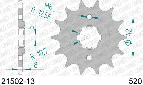 AFAM FRONT 13T, 520 AF12150213