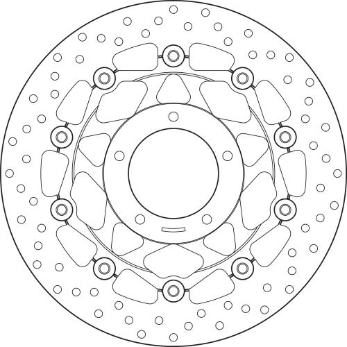 BREMBO BRAKE DISC, 78B40868
