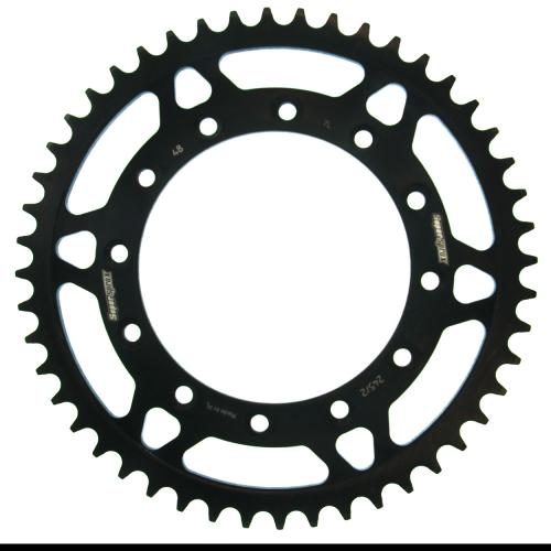 SUPERSPROX SUPERSPROX REAR STEEL 48T, BLACK, 520 SU4245248B