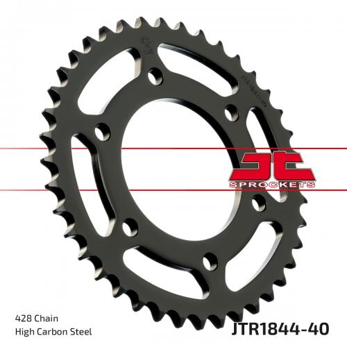 JT SPROCKETS REAR STEEL 40T, 428 JTR184440