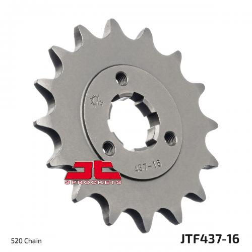JT SPROCKETS FRONT STEEL 16T, 520 JTF043716