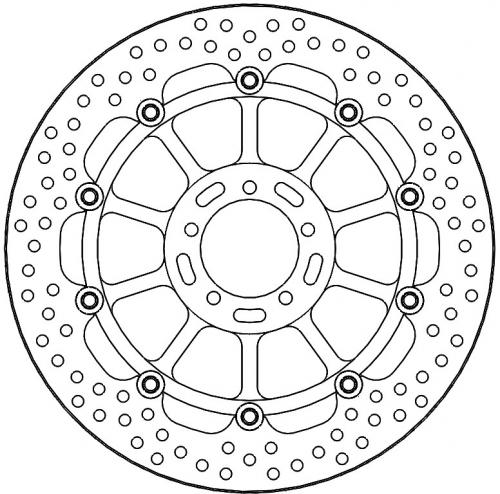 MOTO MASTER 113254, HALO FLOATING DISC