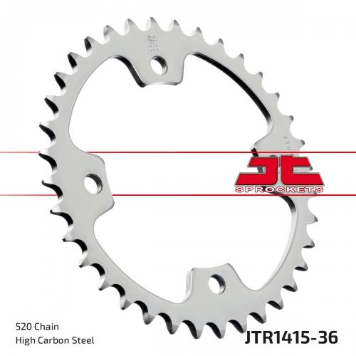 JT SPROCKETS REAR STEEL 36T, 520 JTR141536