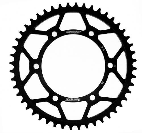 SUPERSPROX SUPERSPROX REAR STEEL 48T, BLACK, 520 SU485548B
