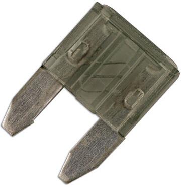LASER TOOLS MINI BLADE FUSES 2A, GREY 25PC