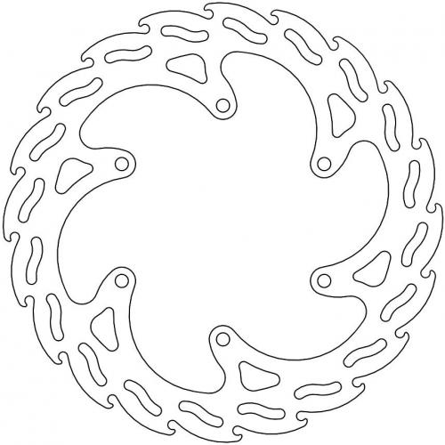 MOTO MASTER 110281, FLAME FIXED DISC 282