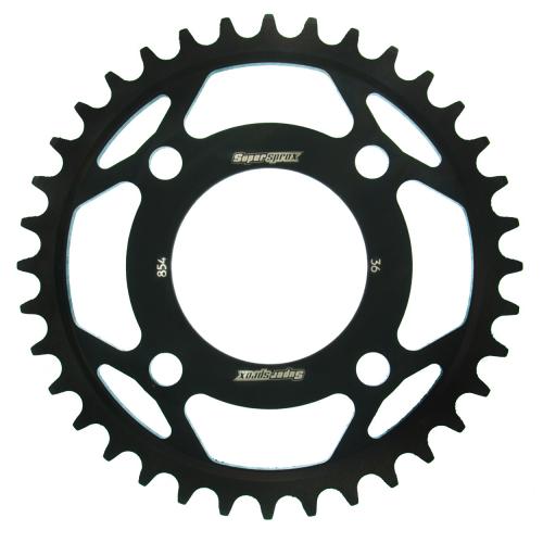 SUPERSPROX SUPERSPROX REAR STEEL 36T, BLACK, 530 SU485436B
