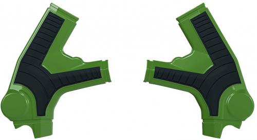 RTECH PLASTIC FRAME PROT BI-MATERIAL GRN/BLACK