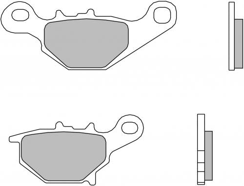 BREMBO 07SU31SD BRAKE PADS SINTER