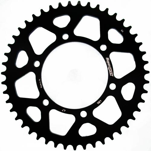 SUPERSPROX SUPERSPROX REAR ALU 47T, BLACK, 520 SU248647B