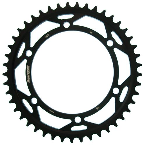 SUPERSPROX SUPERSPROX REAR STEEL 45T, BLACK, 530 SU450245B