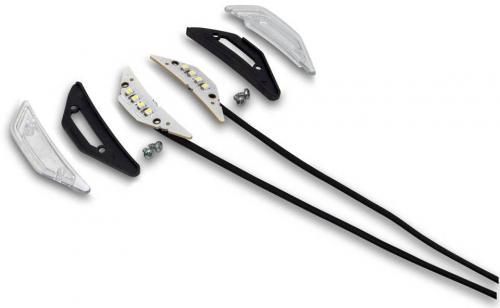 RTECH V-FACE COUPLE LEDS TRANSPARENT