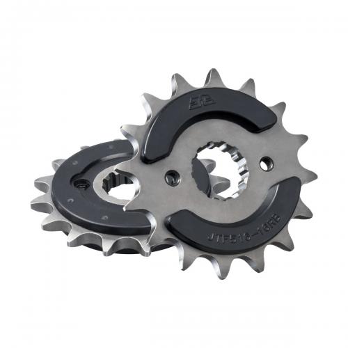 JT SPROCKETS FRONT STEEL 16T RB, 520 JTF051616R
