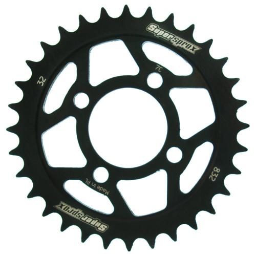 SUPERSPROX SUPERSPROX REAR STEEL 32T, BLACK SU483232B