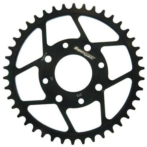 SUPERSPROX SUPERSPROX REAR STEEL 42T, BLACK, 520 SU427342B