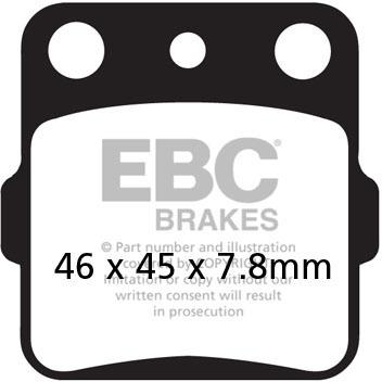 EBC FA 84TT EBC DISC PADS
