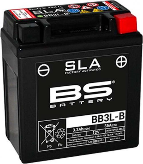 BS BATTERY BB3L-B YB3L-B SLA FACTORY ACTIVATED BS BATTERY