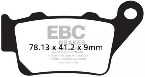 EBC MX-S 208 EBC SINTERED DISC PADS
