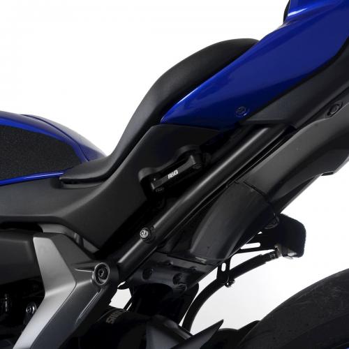 R&G REAR FOOTREST PLATES (PAIR) RGBLP0122BK