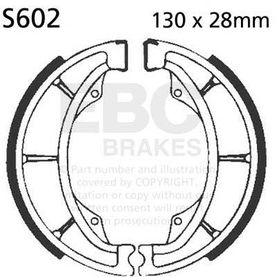 EBC S602 EBC BRAKE SHOES