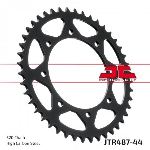 JT SPROCKETS REAR STEEL 44T, 520 JTR048744