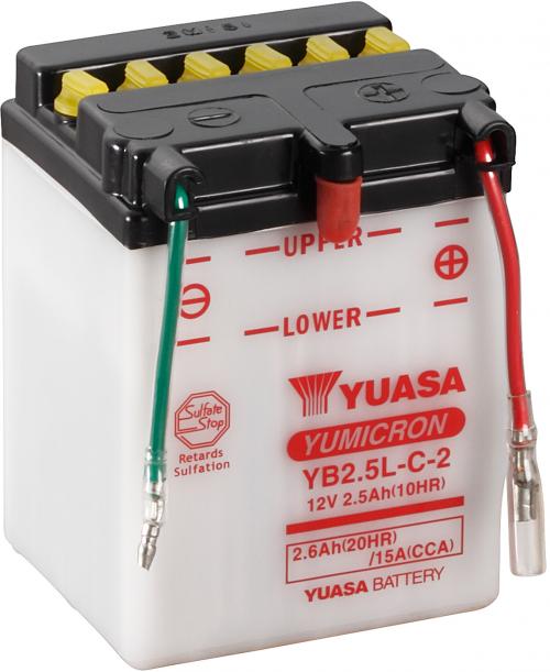 YUASA YB2.5L-C-2 YUASA BATTERY
