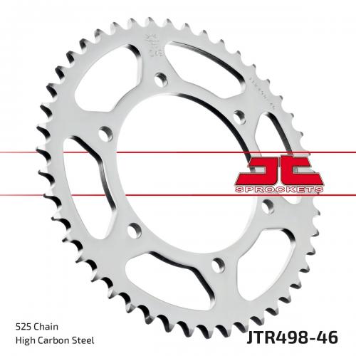 JT SPROCKETS REAR STEEL 46T, 525 JTR049846
