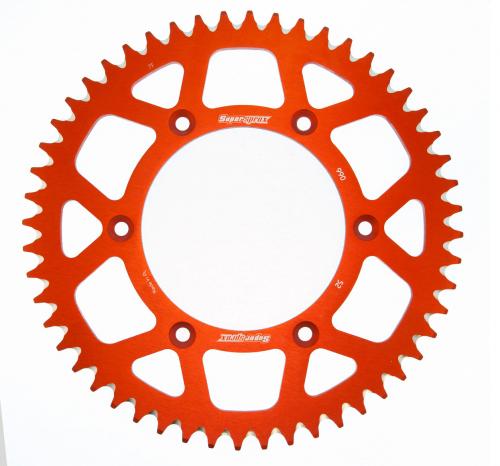 SUPERSPROX SUPERSPROX REAR ALU 52T, ORANGE, 520 SU299052O