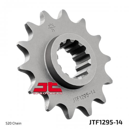 JT SPROCKETS FRONT STEEL 14T, 520 JTF129514