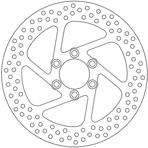 MOTO MASTER 110563, HALO FIXED DISC 275