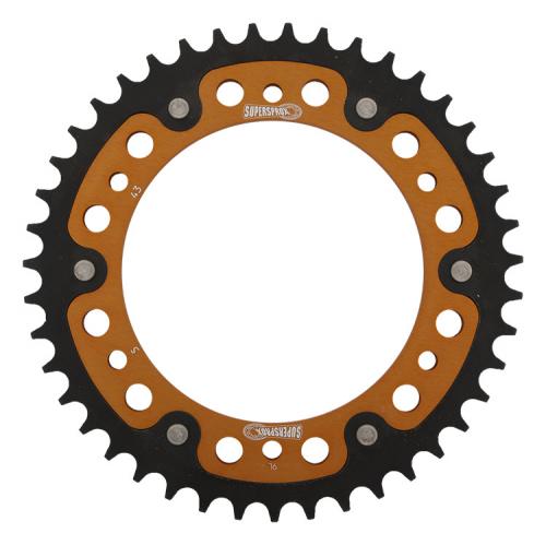 SUPERSPROX SUPERSPROX REAR STEALTH 43T, GOLD, 520 SU6543G