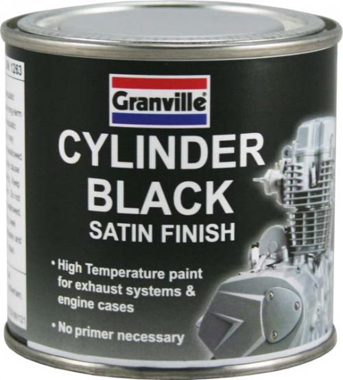 GRANVILLE GRANVILLE 250 ML CYLINDER BLACK (SATIN)