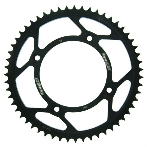 SUPERSPROX SUPERSPROX REAR STEEL 55T, BLACK, 420