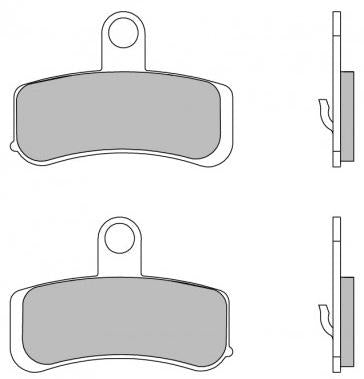 BREMBO 07HD15SA BRAKE PADS SINTER