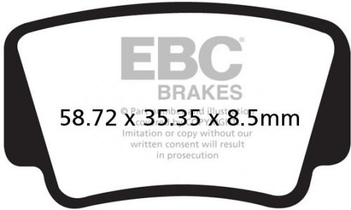 EBC FA 463R EBC DISC PADS