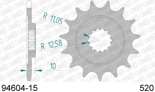AFAM FRONT 15T, 520 AF19460415
