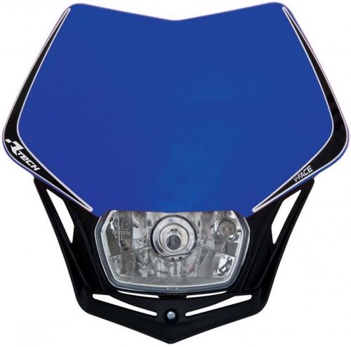 RTECH V-FACE HEADLIGHT YZF BLUE-BLACK