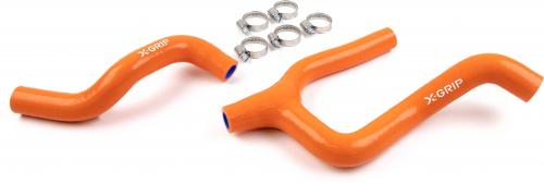 X-GRIP SILECONE RADIATOR HOSE, ORANGE 0513XG2455