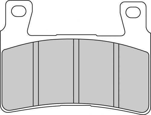 FERODO FDB2114P BRAKE PADS PLATINUM