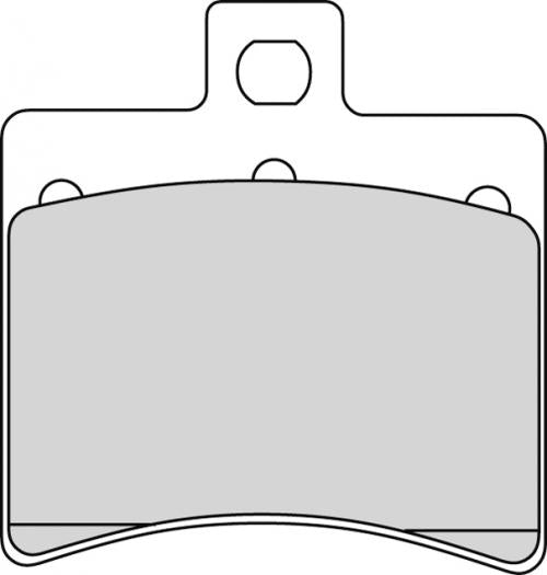 FERODO FDB2090EF BRAKE PADS ORGANIC