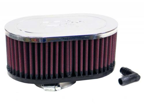 K&N UNIVERSAL FILTER CHROME RA-072V